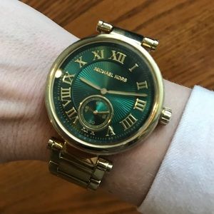 Michael Kors Skylar Emerald Green watch MK6065.
